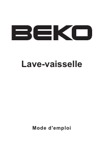 Mode d’emploi BEKO DFN 6837 Lave-vaisselle