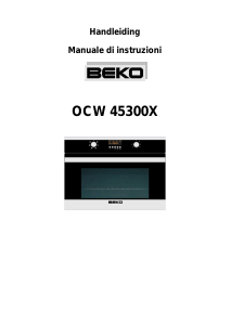 Handleiding BEKO OCW 45300 X Oven