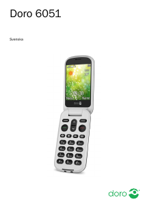 Bruksanvisning Doro 6051 Mobiltelefon