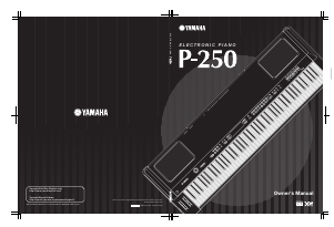 Manual Yamaha P-250 Digital Piano