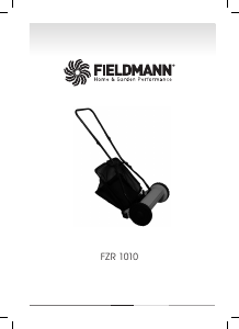 Manual Fieldmann FZ 1010 Lawn Mower