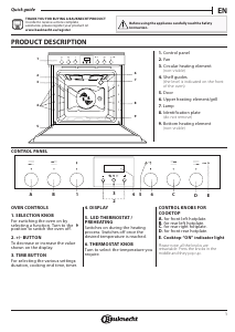 Handleiding Bauknecht HIP2 KI5V IN Oven