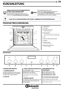 Bedienungsanleitung Bauknecht HIS5 EI8VS3 ES Backofen