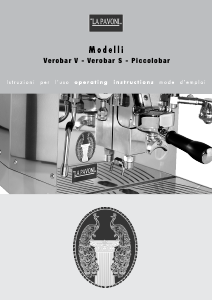 Manual La Pavoni Verobar S Espresso Machine