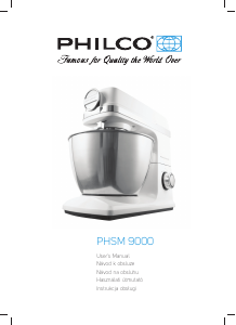 Manual Philco PHSM 9000 Stand Mixer