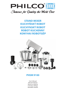 Manual Philco PHSM 9100 Stand Mixer