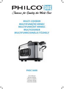 Manual Philco PHSC 5600 Multi Cooker