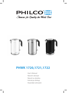 Manual Philco PHWK 1720 Kettle