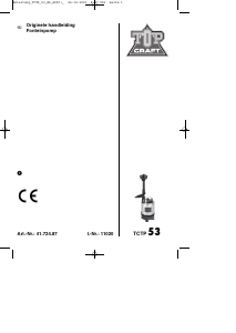 Handleiding Topcraft TCTP 53 Fonteinpomp