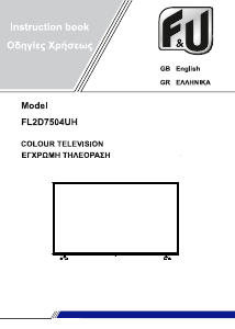 Manual F&U FL2D7504UH LED Television