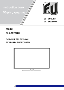 Manual F&U FLA5020UH LED Television