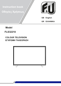 Εγχειρίδιο F&U FLS32218 Τηλεόραση LED