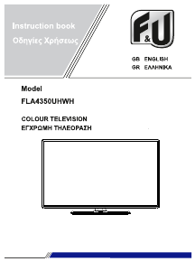 Manual F&U FLA4350UHWH LED Television