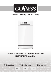 Manual Goddess DFE 947 D9 Dishwasher