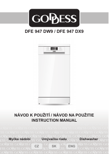 Manual Goddess DFE 947 DW9 Dishwasher