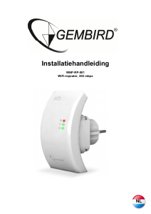 Handleiding Gembird WNP-RP-001 Range extender