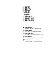 Handleiding Hotpoint CP 059 MD.3 (X) F Fornuis