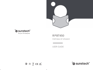 Manual Sunstech RPBT450 Altifalante