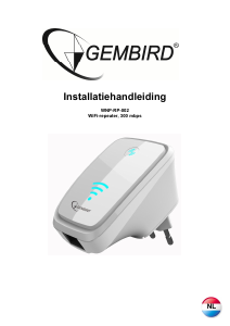 Handleiding Gembird WNP-RP-002 Range extender