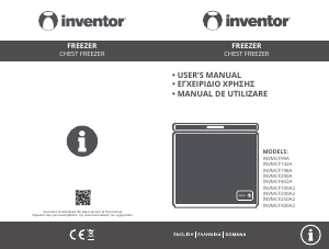 Manual Inventor INVMCF290A Congelator