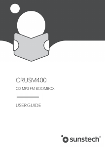 Manual de uso Sunstech CRUSM400 Set de estéreo