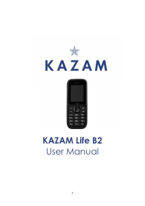 Manual Kazam LIFE B2 Mobile Phone