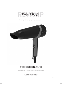 Manual Revamp DR-3800 Hair Dryer