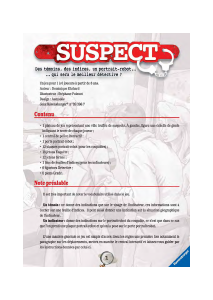 Mode d’emploi Ravensburger Suspect