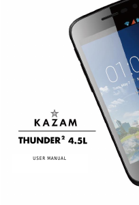 Manual Kazam Thunder2 4.5L Mobile Phone