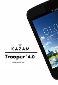 Handleiding Kazam Trooper2 4.0 Mobiele telefoon