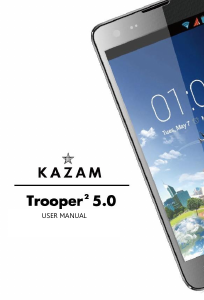 Manual Kazam Trooper2 5.0 Mobile Phone