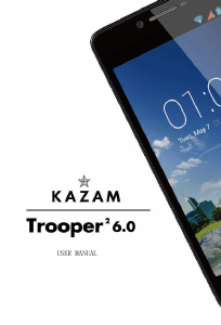 Manual Kazam Trooper2 6.0 Mobile Phone