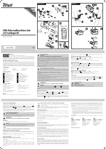 Bedienungsanleitung Crivit IAN 93749 Fahrradlampe