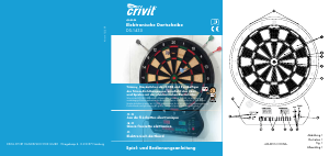 Manuale Crivit DS-1435 Bersaglio per freccette