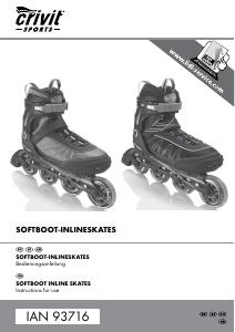 Bedienungsanleitung Crivit HI-1738 Inline skates