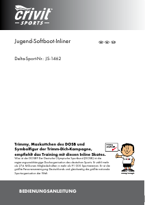 Bedienungsanleitung Crivit JS-1462 Inline skates