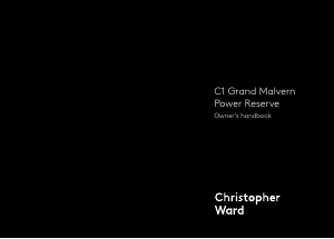 Manual Christopher Ward C1 Grand Malvern Watch