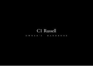 Manual Christopher Ward C1 Russell Watch