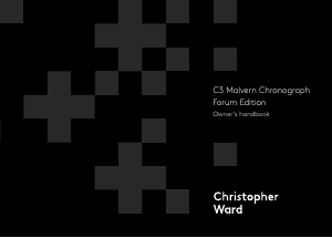 Handleiding Christopher Ward C3 Forum LE Horloge