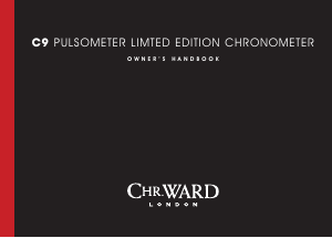 Handleiding Christopher Ward C9 Pulsometer Horloge