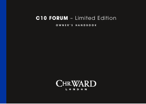 Manual Christopher Ward C10 Forum LE Watch