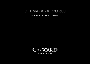 Handleiding Christopher Ward C11 Makaira Pro Horloge