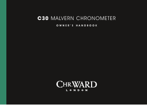 Handleiding Christopher Ward C30 Malvern COSC Horloge