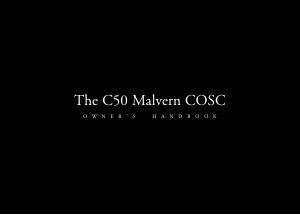 Manual Christopher Ward C50 Malvern COSC Watch