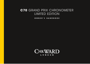 Handleiding Christopher Ward C70 GP COSC Horloge