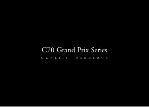 Manual Christopher Ward C70 Grand Prix Series Watch