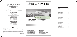 Εγχειρίδιο Bionaire BAP9240 Καθαριστής αέρα