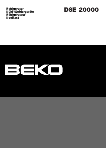 Handleiding BEKO DSE20000 Koel-vries combinatie