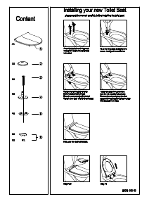 Manual de uso Bauhaus 3192974C Asiento de inodoro