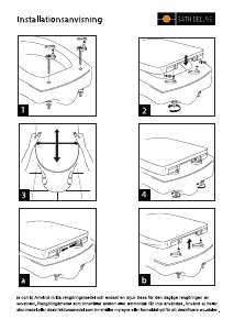 Manual Bath Deluxe Lincoln Assento de sanita